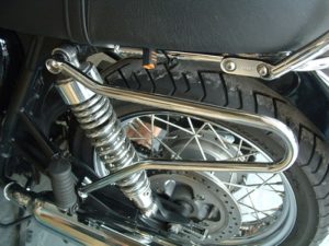 Triumph Sports Racks, Grab Rails and Luggage Parts.